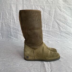 🇮🇹 Made in Italy - Ballin | Suede Fur Lined Hidden Wedge Heel Boots
